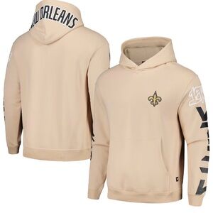 Wild Collective Unisex Medium Cream Saints Hoodie with Logo